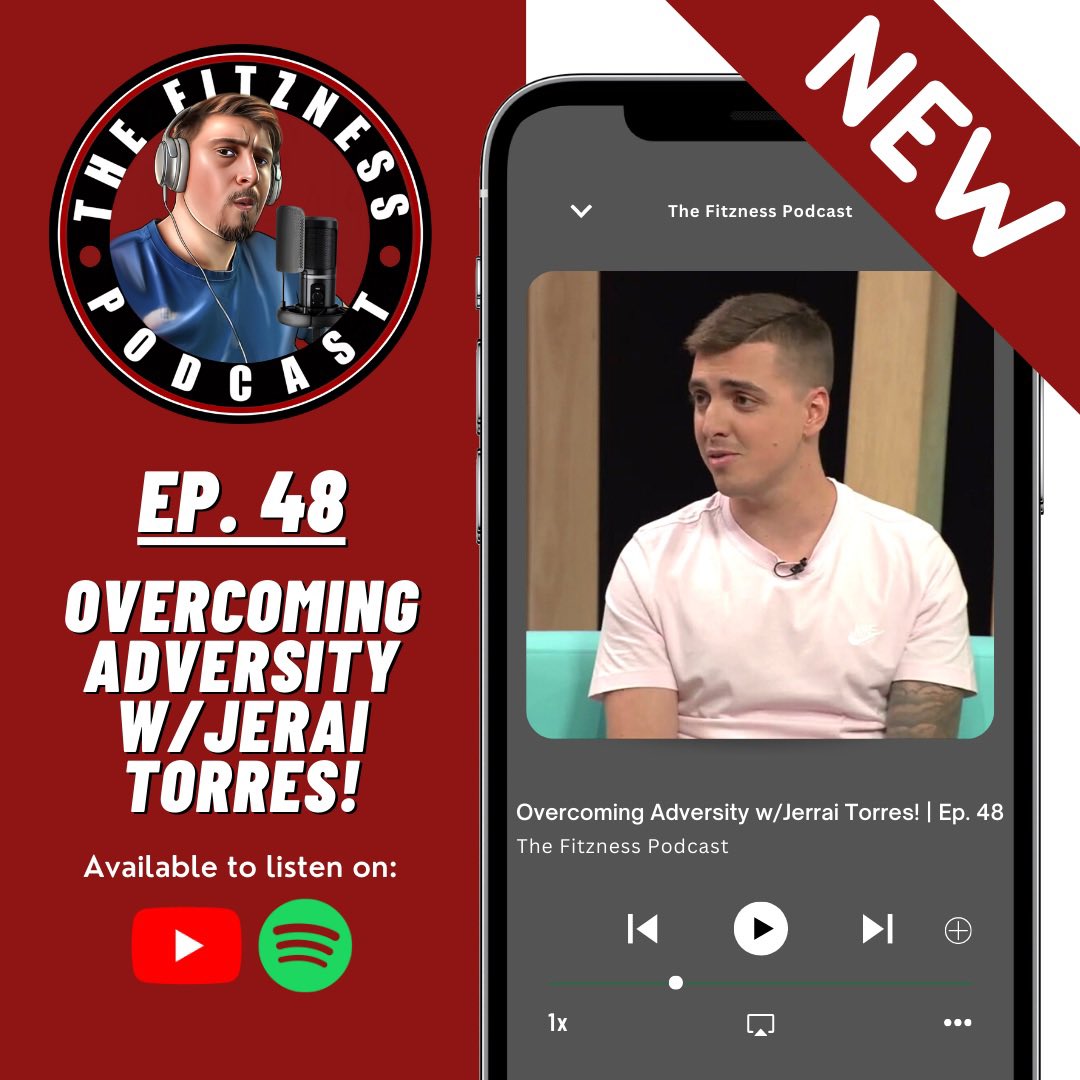 Introducing…

Team Gibraltar Sprinter <a href="/JeraiTorres/">Jerai Torres</a> !🎙️🏃🏻

If you haven’t checked it out yet, please do with the links below:

-YouTube: youtu.be/6kOcRkWhHOg

-Spotify: spotify.link/5t0nSTHRKyb

#thefitznesspodcast #podcast  #daretodream