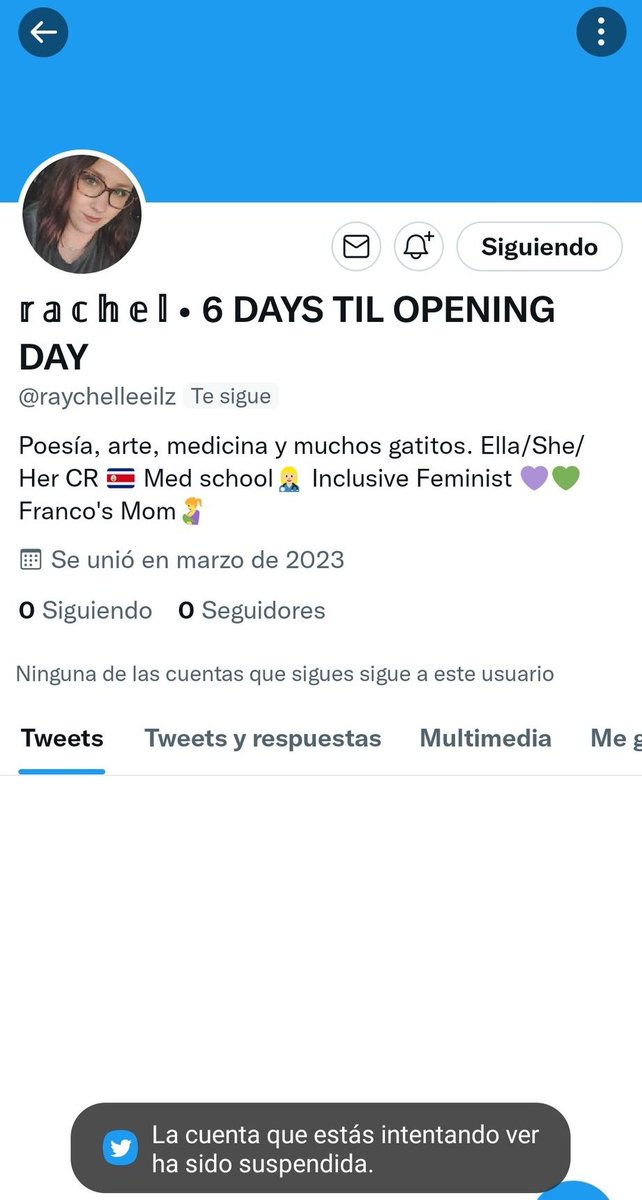 Esta cuenta NO es mía. 
Mi única cuenta de tw es esta.