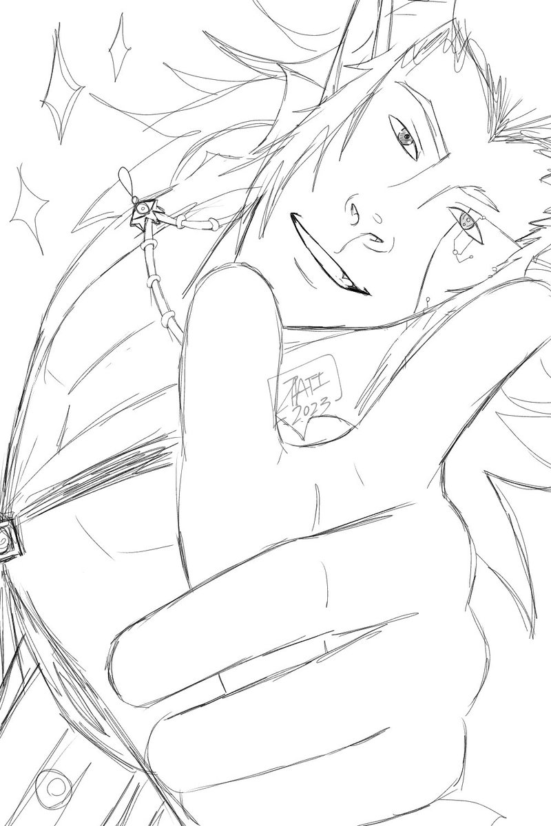 GalacticZyrus's tweet image. Robbie sketch! ✨️ 🕺 || #legendofzelda #aocRobbie #loz #botw #hwaoc