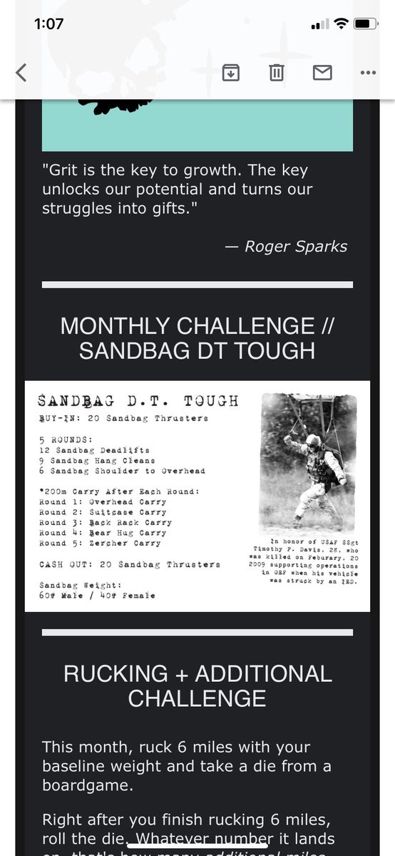 YHC is picking up the Q at H&amp;G tomorrow and we’re doing the April Goruck Tribe workout. Bring your sandbag. It’s gonna be fun. SYITG. <a href="/F3Greensboro/">F3 Greensboro</a> <a href="/F3HobbleGobble/">F3 Hobble and Gobble</a>