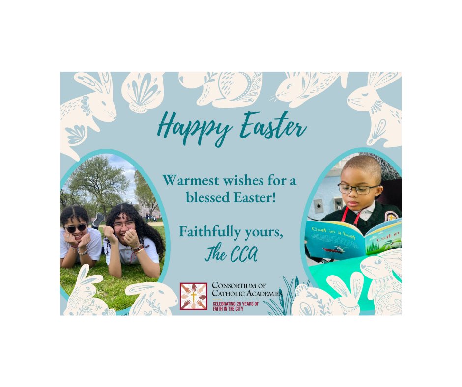 Wishing you a very Happy Easter this season for the #CCAFamily
.
.
#CCAJoy