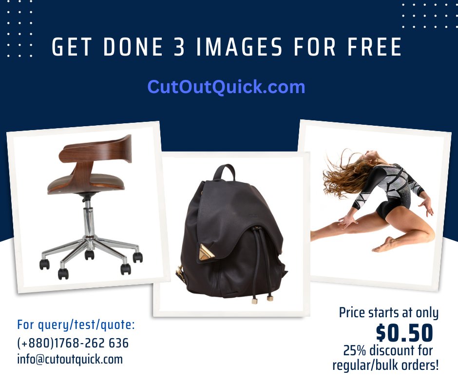 CutOutQuick's tweet image. Looking to elevate your #brand &amp;amp; #products with stunning visuals? Our photo #retouching #agency has got you covered! Our team of #Photoshop experts will transform your photos into works of #art that are sure to catch the eyes which means more #engagement &amp;amp; #sales in #ecommerce.