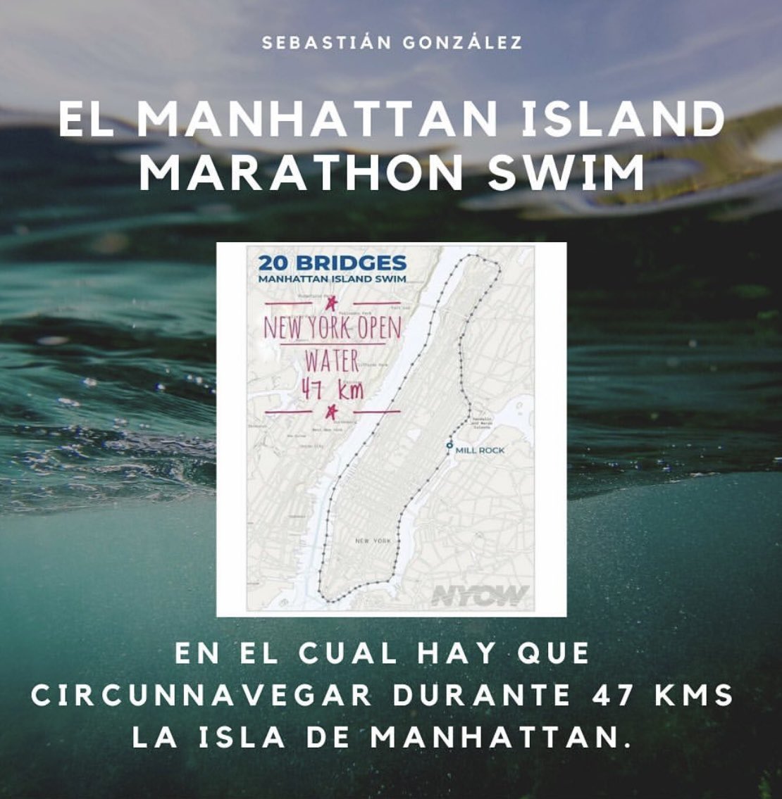 Seba_G_S's tweet photo. Buenas tardes soy Sebastian González, nadador antofagastino de aguas abiertas. Estoy buscando ayuda para poder buscar financiamiento. 

En Septiembre nadare alrededor de Manhattan 47km. Donde estaré representando a chile 

@aluksicc 
@leonardofarkas 
@EquipoFCAB 
@biobio https://t.co/2fNrSff7qY