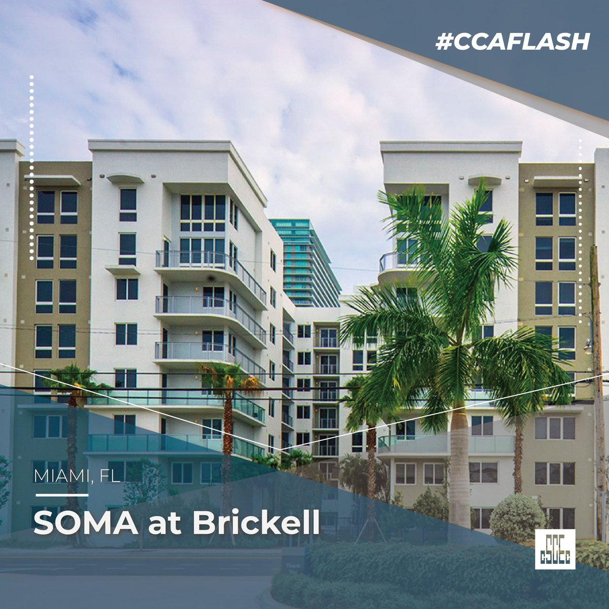cca_cscec's tweet photo. Completed in 2016, SOMA at Brickell sits on 2.41 acres in Miami’s Brickell neighborhood. The residential facility includes a movie theater, basketball court and three courtyards. This project was awarded LEED Silver certification for its environmentally safe characteristics. https://t.co/7iozgslahb
