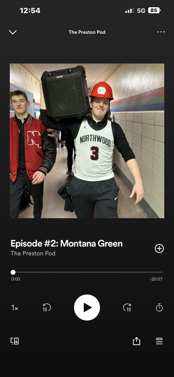 ThePrestonPod's tweet photo. Episode #2 is out NOW! In this episode of The Preston Pod, Preston sits down with his high school football teammate, Montana Green, to talk about all things NFL. They discuss Justin Fields, Montana’s favorite NFL team, the Philadelphia Eagles, and the looming NFL draft! https://t.co/a4Hp44oy2e