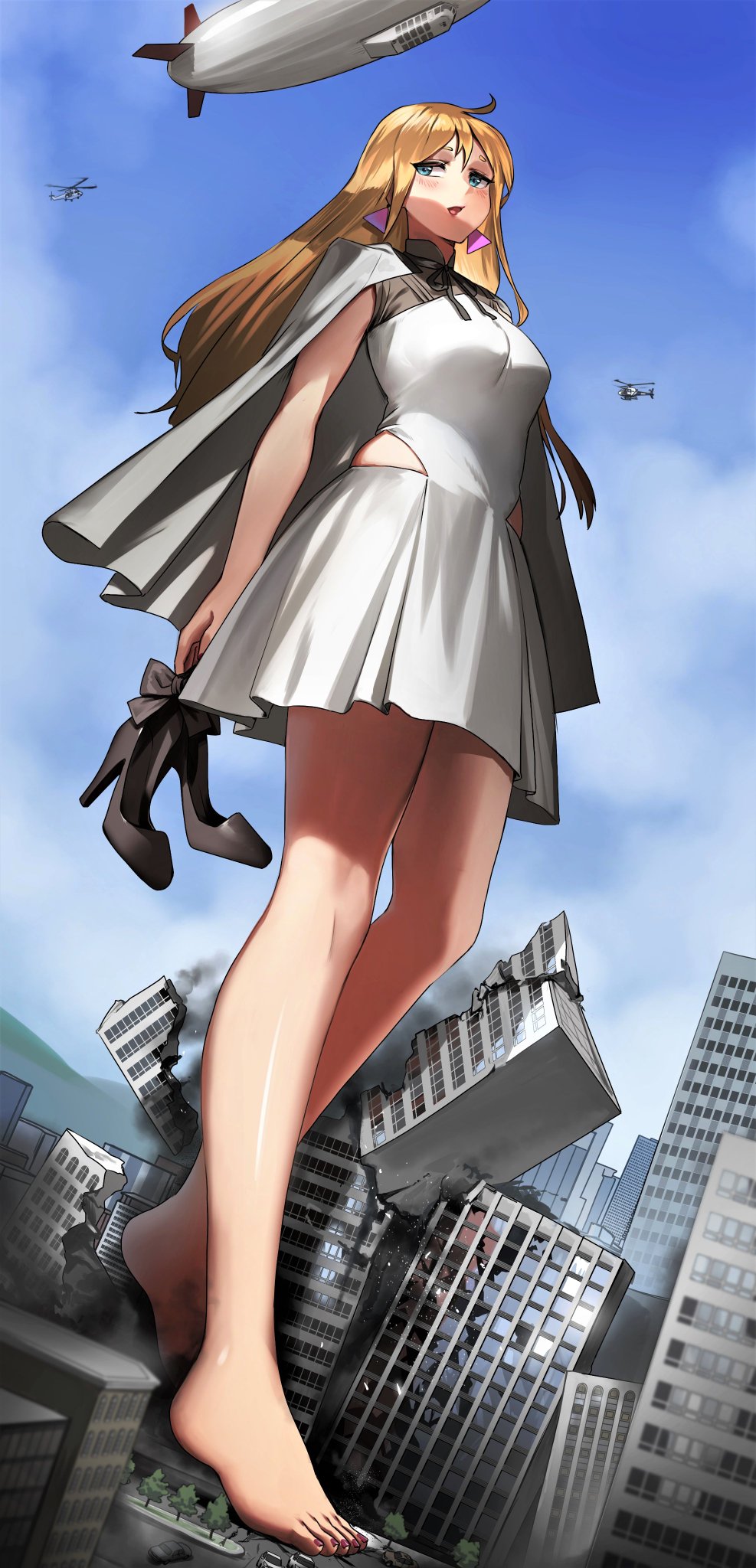 EzraGenesis (Exia) 🎲 on X: [Gigi Coming Through] Can you tell I've only  really watched one Gundam series in my life? #Giantess #巨大娘  t.co8cG2LgHBd4  X