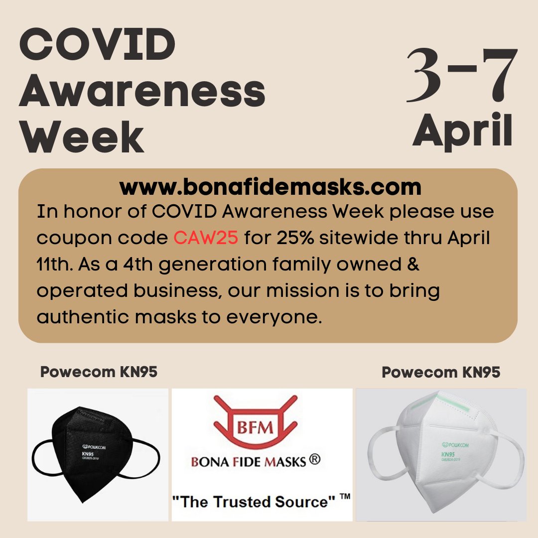 Bona Fide Masks® (BonaFideMasks) / Twitter