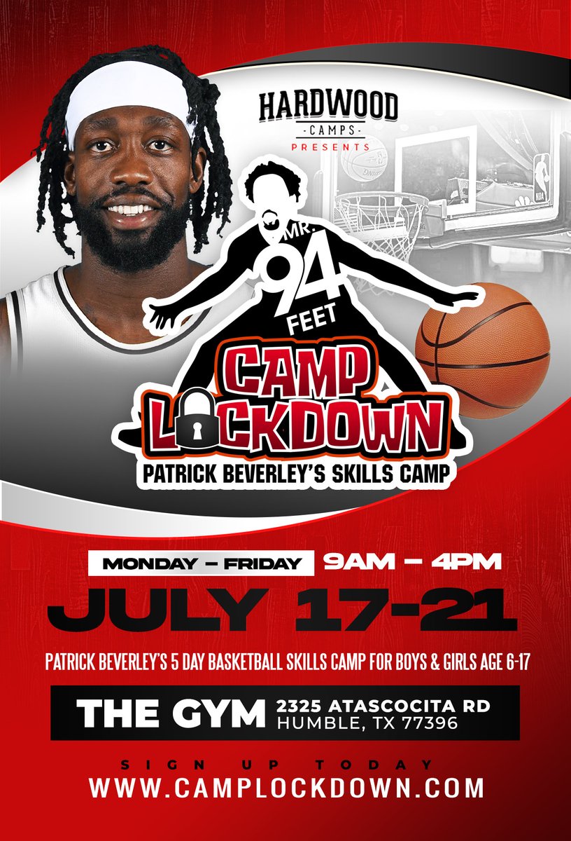 camp_lockdown's tweet photo. Limited Spots Available - Register Now for Our 5-Day Basketball Development Camp 2023 Available (July 17-21 @ The Gym!) - https://t.co/EonTXZKw1Y https://t.co/UNIkoy5Gxk
