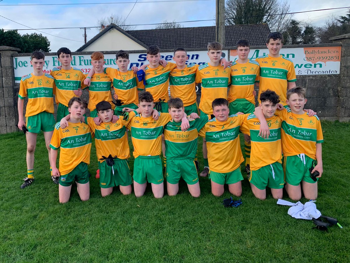 Best of luck to our U15's who take part in the rescheduled Feile competition tomorrow in Hospital with games throwing in at 10am, 11am and 12pm. #GAA #SupportYourTeam