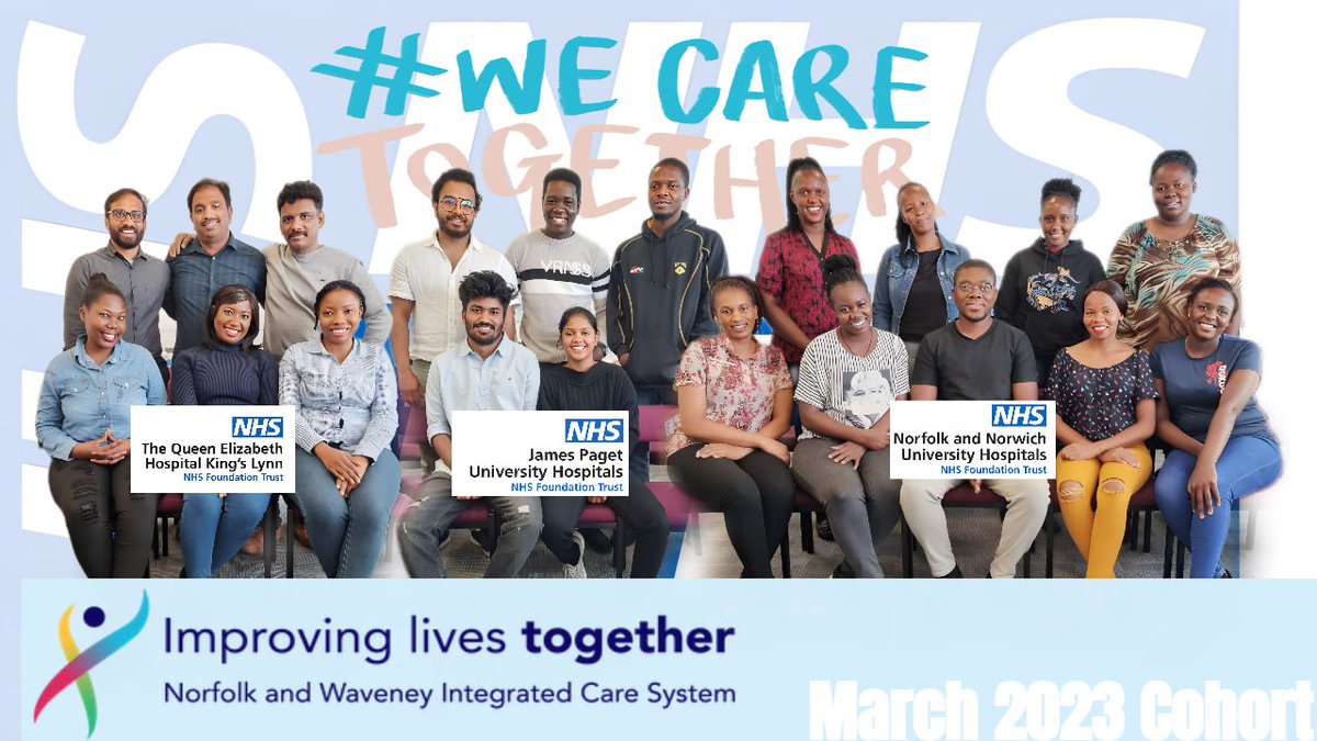 niezl2023's tweet photo. Well done March 2023 Cohort.🤗
As you go on to your next journey on your respective hospital, we wish you all the best.
 Goodluck on your OSCE Exam!You got this!🤗

To our new Overseas Nurses, Welcome to Paget!
@nandwics @JamesPagetNHS @JPUHEd   @vipinonroll
@niezl2023 https://t.co/j7nre9elYz