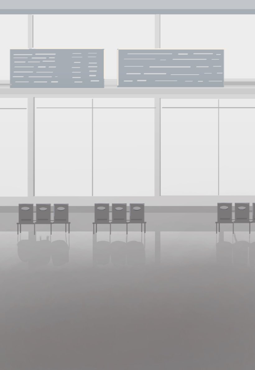 BLimbu1's tweet photo. In the most recent artwork that I did I made the airport background, I think I kinda liked how it turned out. 
What do you guys think?
(I took the human poses from ibis’s reference, I was too lazy) https://t.co/ukSSoL2qMP