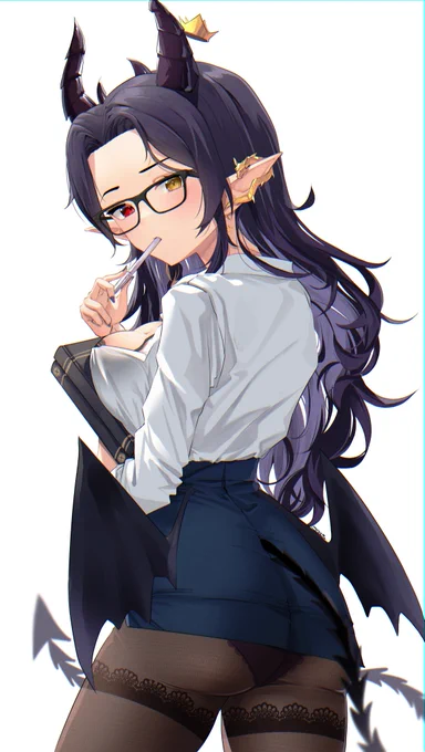 Succubus SecretaryComm -  #Xtroillust #Vtuber 