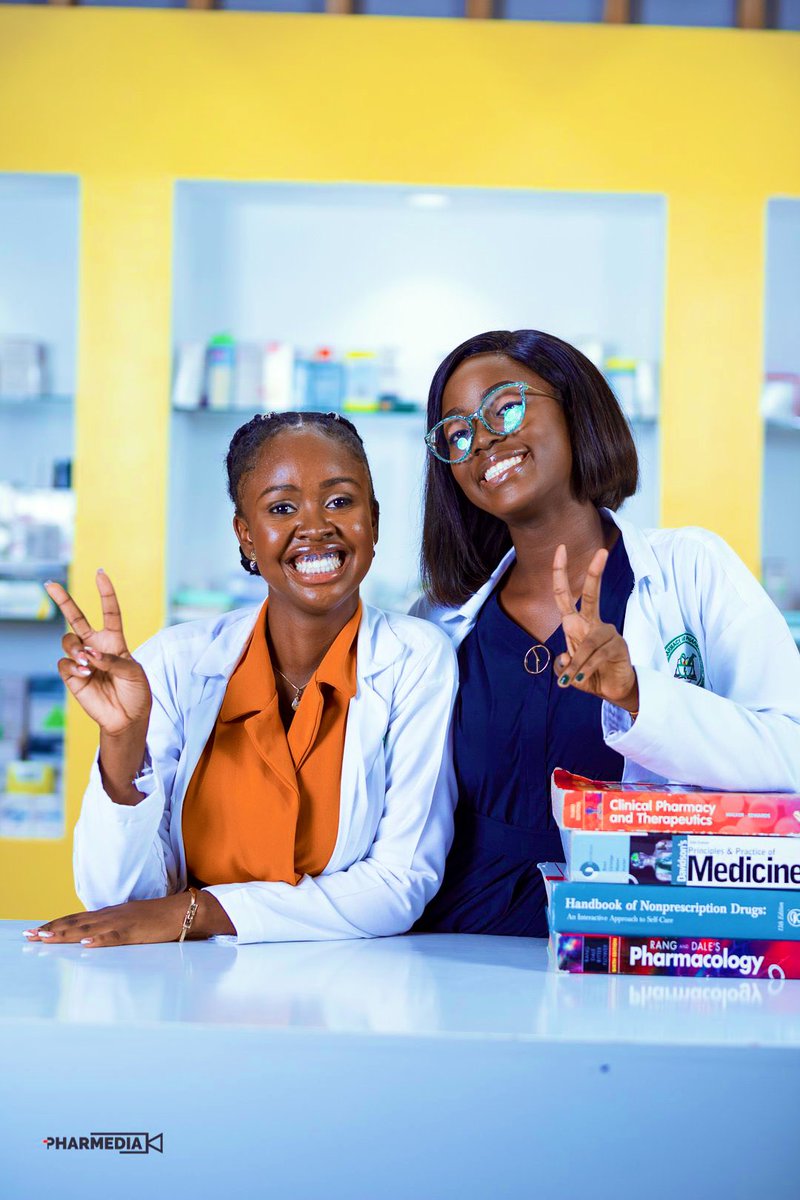 Thevokofficial's tweet photo. Our Doctor of pharmacy class of 2024 after  5 years of studies in KNUST had their White Coat Ceremony.

Congratulations 🎉. Even though the journey is full of obstacles but you still smile towards those storms. A year more to go 🌟 https://t.co/nTWd4XyO5d