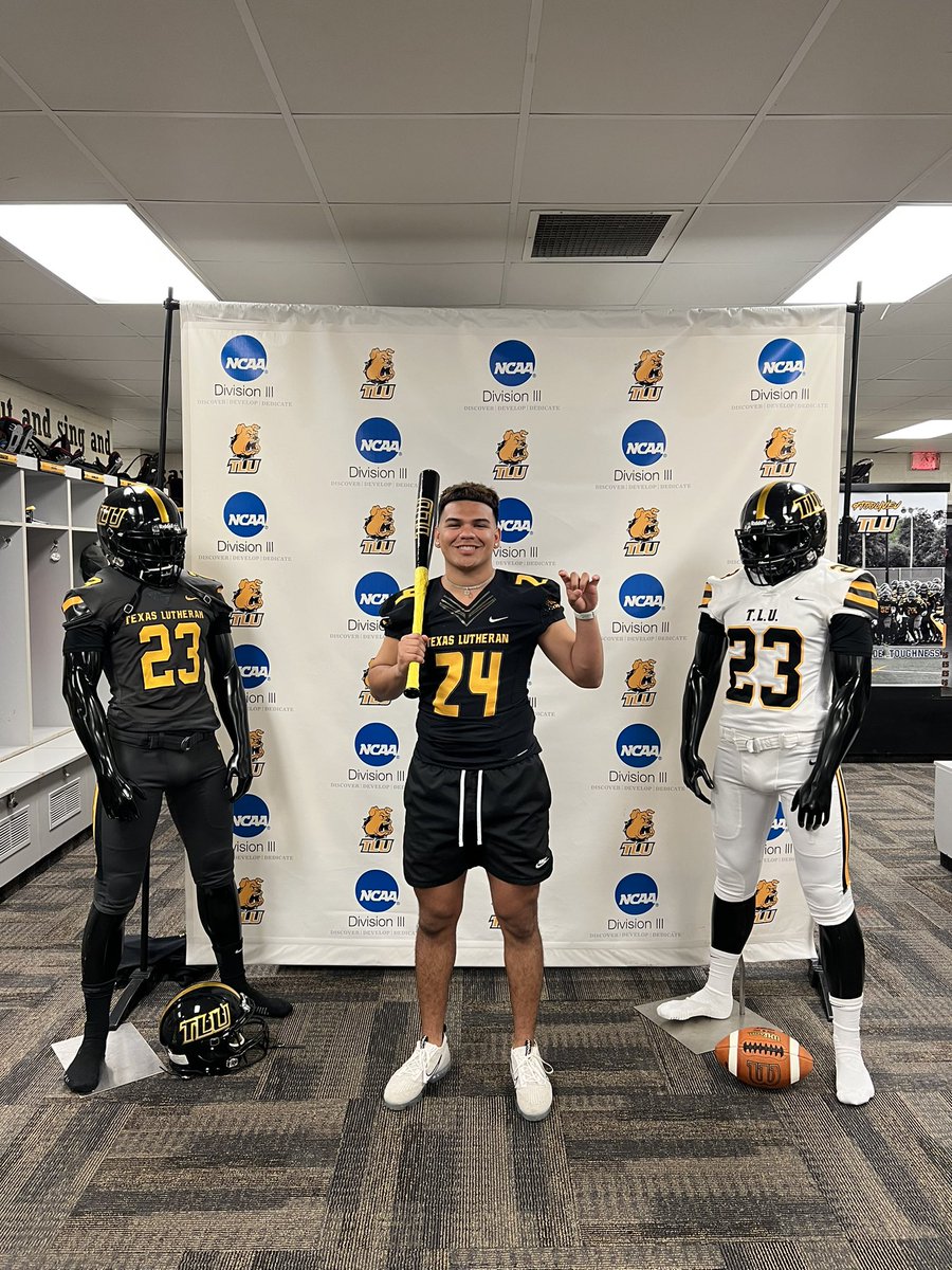 De_Mireles24's tweet photo. I had an amazing visit @TLU_Football, Thank you to all the coaches and administration for the hospitality. @Coach_GarciaJ @TLU_Football @JohnnyOrlando11 @SanBenito_FB https://t.co/NoB2hhBPku