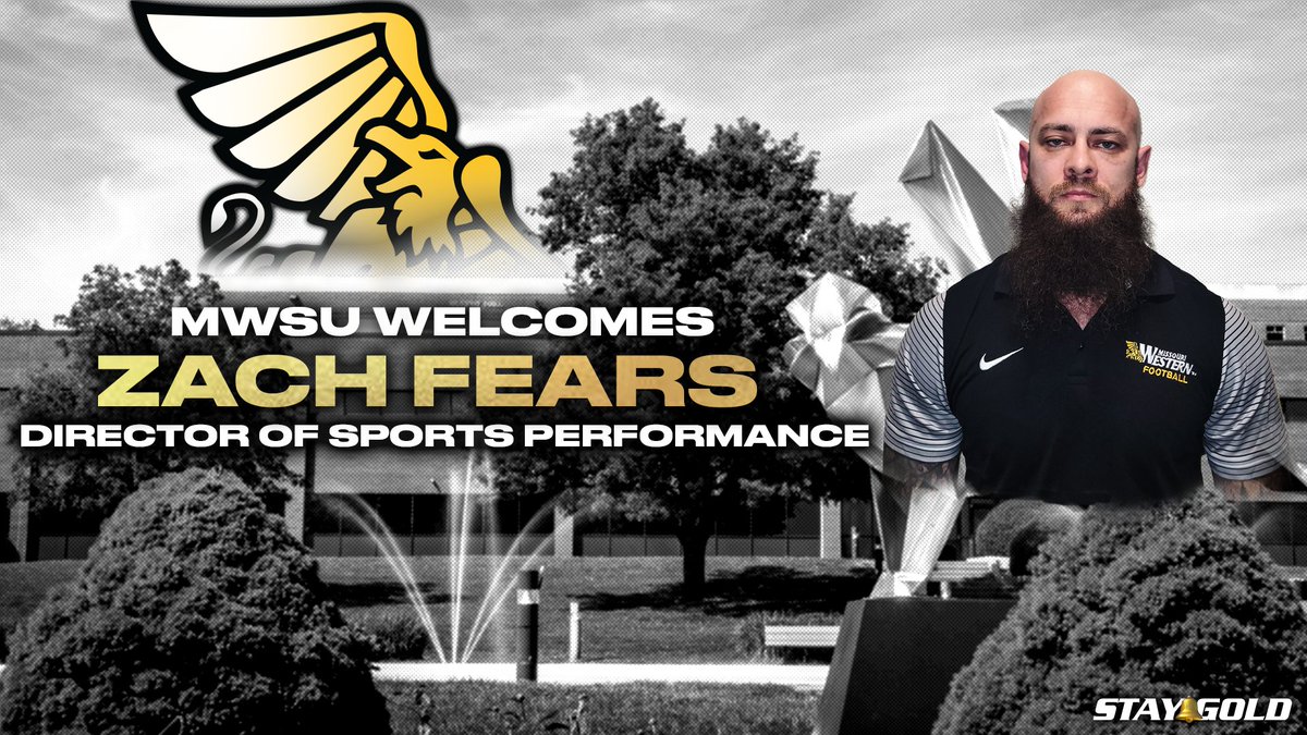 Our team just got a whole lot stronger 💪

Please join us in welcoming Zach Fears as our new director of sports performance!

📰 — bit.ly/3JMmyAp

#StayGold🔔 | #GriffUp🦅🦁