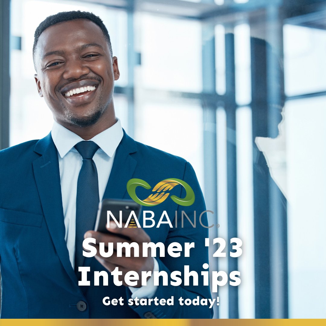 nabasouthern's tweet photo. The 2023 Summer Internship Interest Form is still open!  Submit yours today using this link https://t.co/ZuRHH3NP2M.  

If you have questions about the program, please email Kenali Battle, Regional Program Director, at kbattle@nabainc.org. https://t.co/hkQGGocZ7B