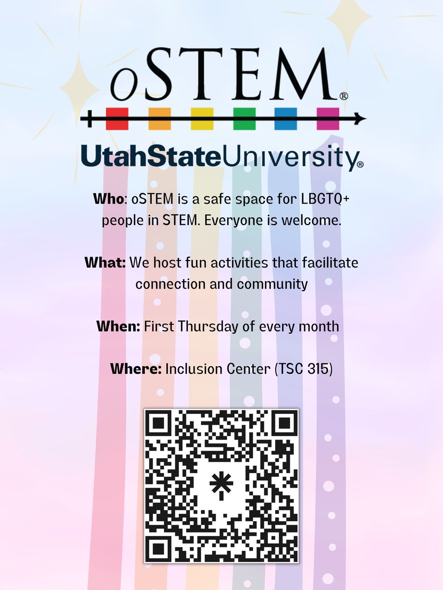 UToSTEM's tweet photo. #usu #usuclub #oSTEM https://t.co/pdgPN2q4Gw
