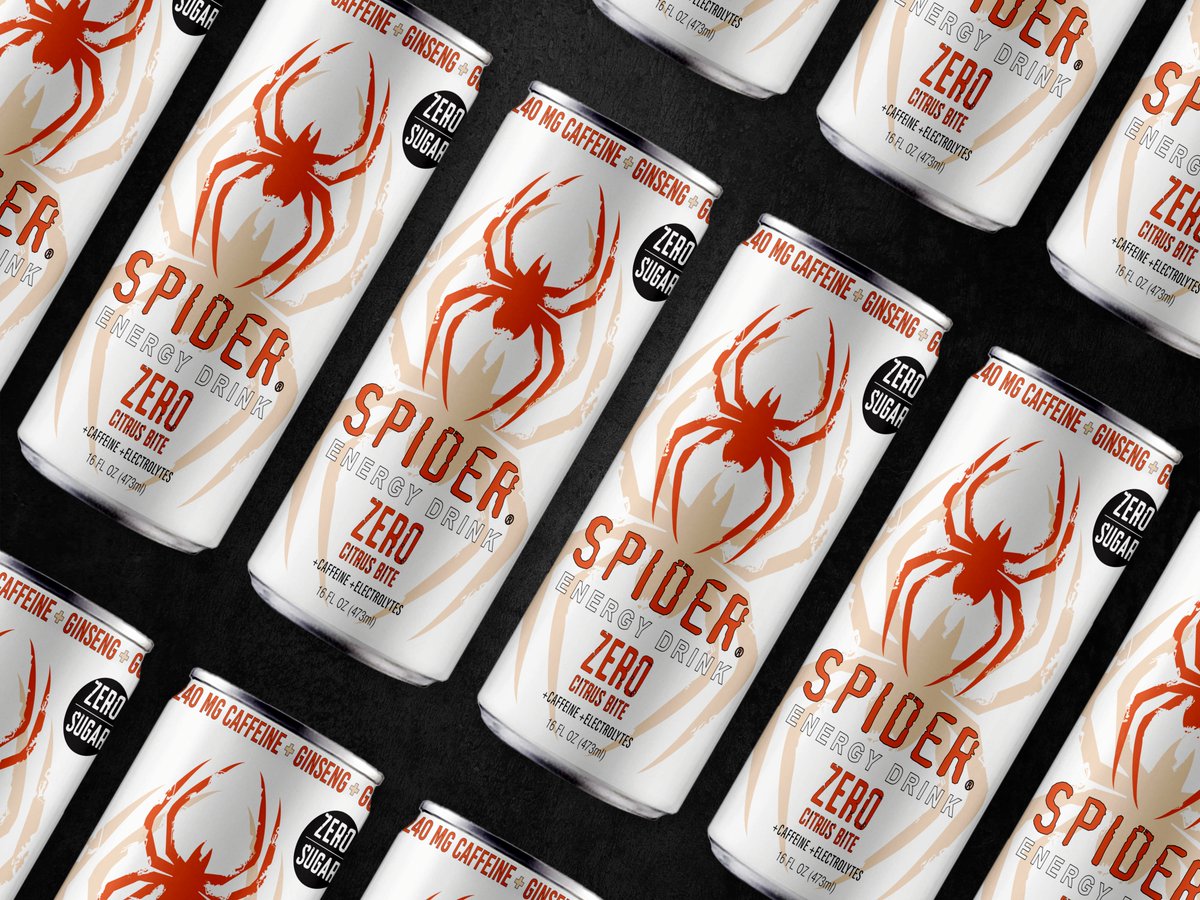 SpiderEnergy's tweet photo. None of the sugar all of the energy 🔥🕷️ #ZeroCitrus

#spiderenergydrink #energydrink #energy #spiderenergydrink #caffeineaddict #getbitstaylit #spiderlovers #staytuned #sugarfree #strawberrylemonade #originalcitrus #originalcitrussugarfree #spiderenergy #Military #electrolytes https://t.co/qxxhviEWxz