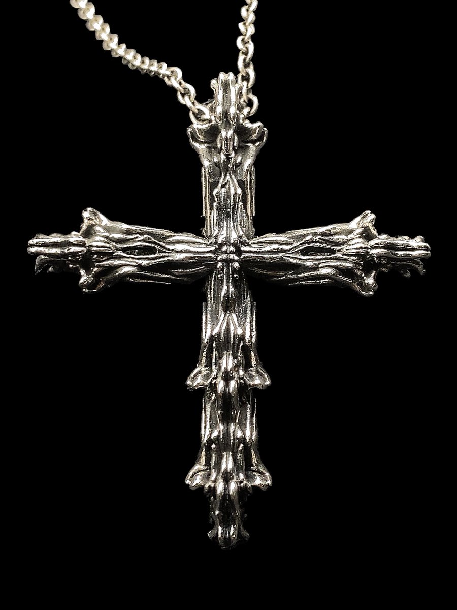 Croix Necklace available now.
.925 sterling silver.

18" sterling silver chain included.
calmcs.store