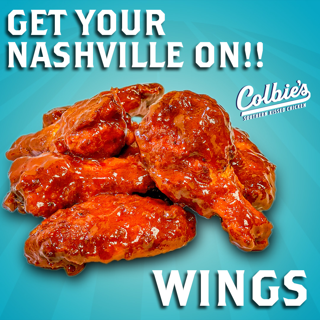 EatAtColbies's tweet photo. 💥 SAY WHAAAT?!?! 💥

That's RIGHT!! Colbie's now has WINGS!!! 🔥🔥

Head to Colbie's and get your Nashville On with our epic lineup of Southern-Kissed WINGS!! 😘

#Colbies #EatAtColbies #SoutherKissed #Wings https://t.co/wX8B3AjI0i