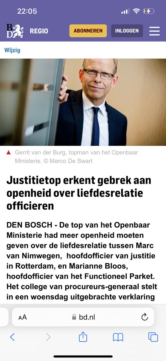 huig_plug's tweet photo. “Het voltallige dagelijks bestuur van het parket Zeeland-West-Brabant moet nog dit jaar vertrekken. Aanleiding zijn de uitkomsten van een enquête onder de eigen ruim 200 personeelsleden. Er werd massaal geklaagd over een ‘verrotte organisatie’. NRC 2018 https://t.co/uhxeD0uhuL