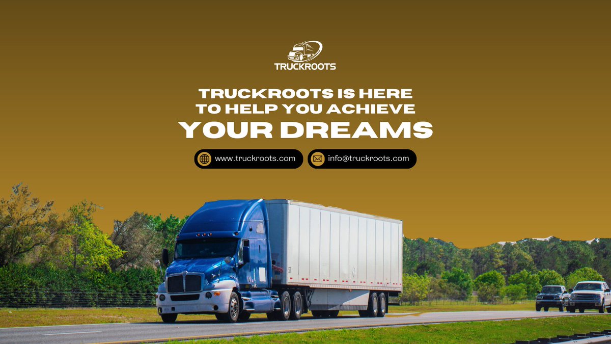 truckroots's tweet photo. Whether you're starting your own business or pursuing a lifelong passion, let Truckroots be your partner on the journey to achieving greatness.

#truckroots #truckingindustry #logistics #professionals #jobopportunities https://t.co/C6NSoKfw1j