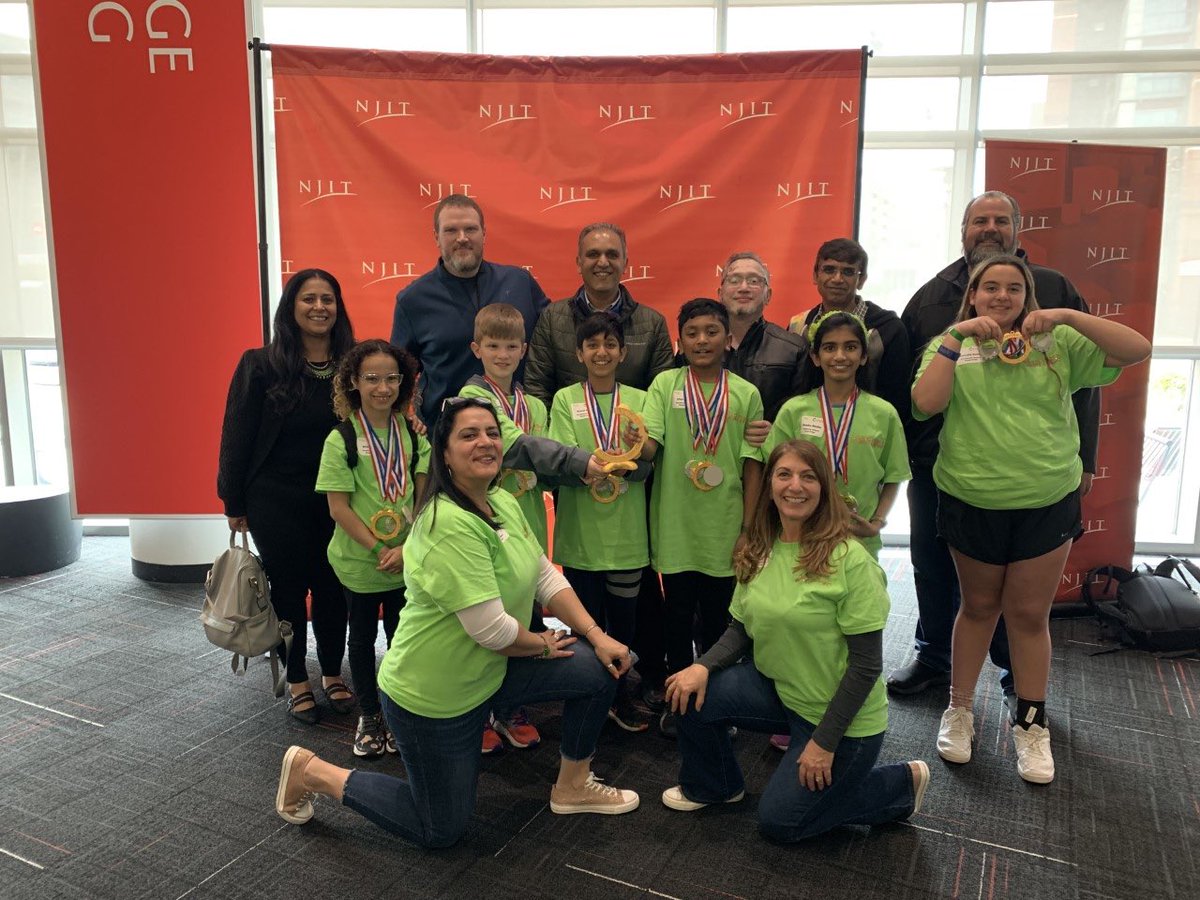 Congratulations to Fernbrook Green Team and the Banjo Frogs Group for winning 1st Place at the NJIT elementary STEM challenge! ⁦<a href="/fernbrooknj/">Fernbrook Elementary</a>⁩ ⁦<a href="/mbernal_DrB/">Michelle Bernal</a>⁩ ⁦<a href="/KatherineTThorn/">Katherine Thorn</a>⁩ ⁦<a href="/RandolphSchools/">Randolph Schools</a>⁩