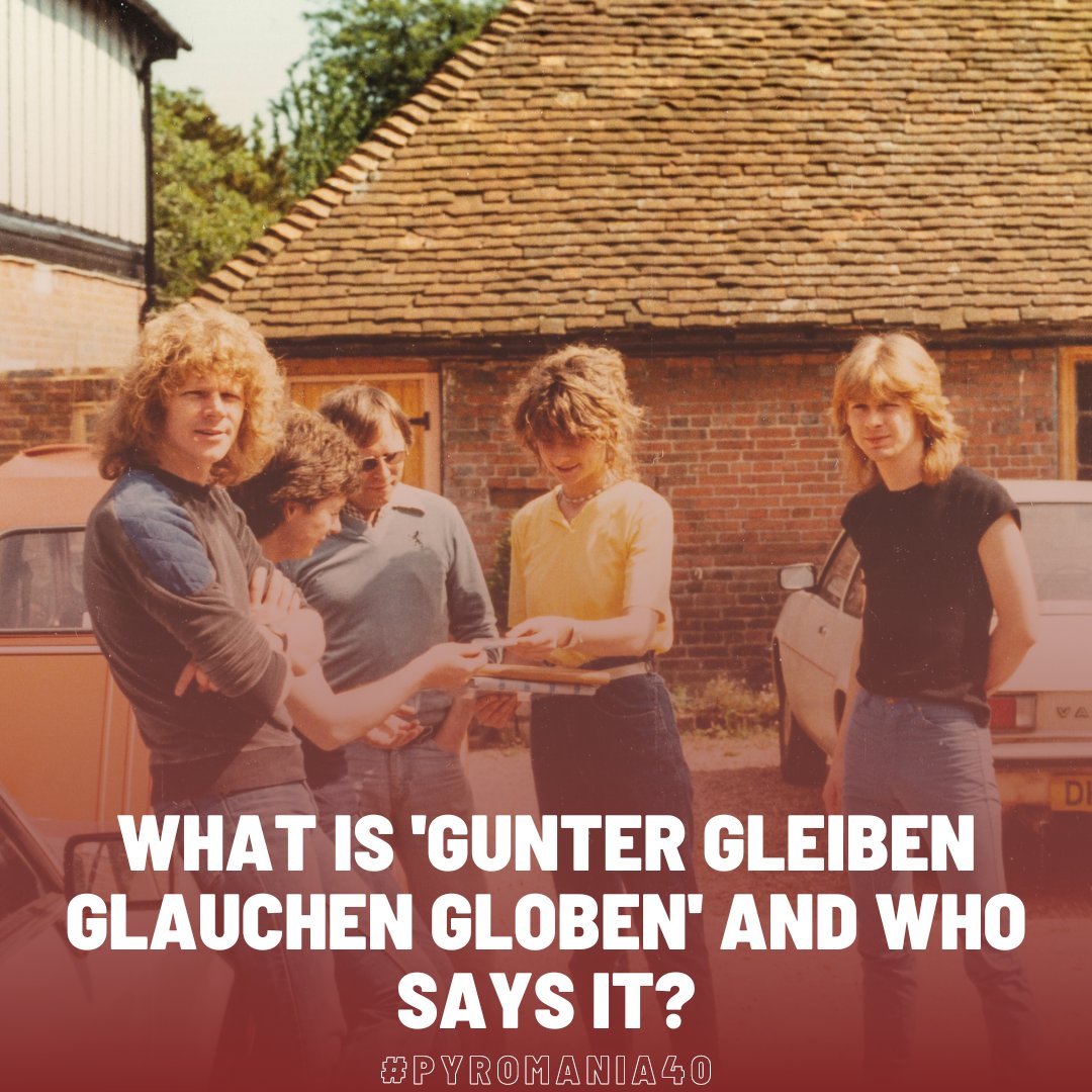 Def Leppard on Twitter "Producer Mutt Lange made up the gibberish