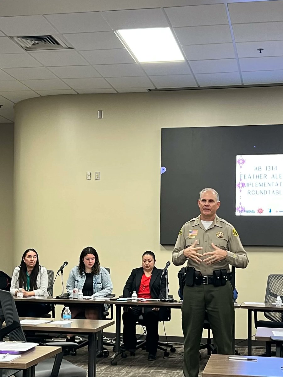 AsmRodriguez53's tweet photo. Team Rodriguez joined @AsmJamesRamos and his team for a roundtable on the implementation of his AB 1314 from last year, the Feather Alert. I applaud the work you are doing to help protect endangered indigenous people. https://t.co/zV1RiIVyEW