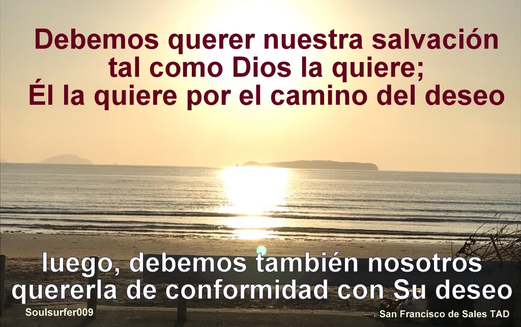 FrasesFranSales's tweet photo. Debemos querer nuestra salvación tal como Dios la quiere;
Él la quiere por el camino del deseo;
luego, debemos también nosotros quererla de conformidad con Su deseo.

+ San Francisco de Sales TAD #sanFranciscodeSales

F: @soulsurfer009 
#deseoDeDios #salvaciónEnCristo https://t.co/vUxU1HFjEs