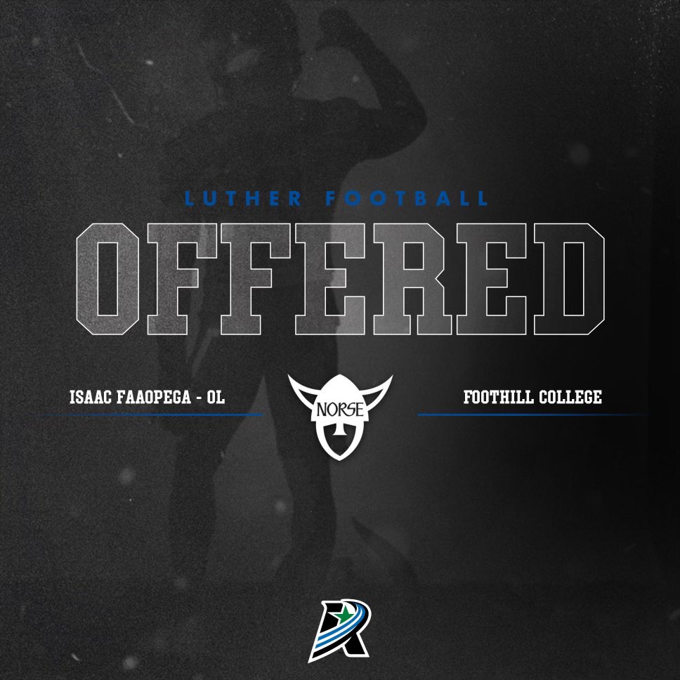 ilfaaopega's tweet photo. Blessed to receive another offer to Luther College. Thankful for the Opportunity! @LutherFootball @OwlFootball_ https://t.co/DVsHvlhIAa