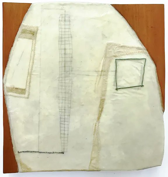 Currently on view:
Christine Kyle: “Familiar Changes”
March 1 - April 2, 2023

#sowaboston #mixedmedia #sculpture]#bostongallery
@clagkyle 

Pictured: Chris Kyle: "Cool Cat,” ceramic, wood, beeswax, damar resin, cotton fabric, thread, graphite,  string, 16" x 15.5" x 2"