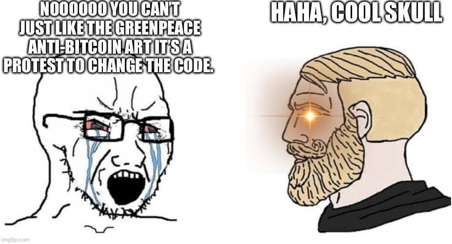 masterminedusa's tweet image. #changethecode Lmao