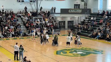 SFJeffersonHS's tweet photo. As part of Inclusion Week, the Unified Basketball Team took the court Thursday morning in front of a packed house! JHS students cheered on the team as they showed off their skills. https://t.co/93DglkJoRa