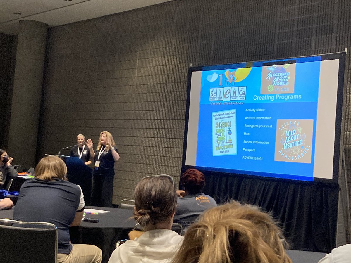 Lani_DeLallo's tweet photo. Strong FCS representation @NSTA23 @DrBrittCantrell, Katrina Flanders, &amp; Mary Nicoletti shared about Exceptional Science: A Framework for Inclusive Science Education.  Denise Webb &amp; Amber Hoke shared about Staging Family Science Nights! @FCSchoolsGA #fcsscience https://t.co/NQiuZ3pJ6i