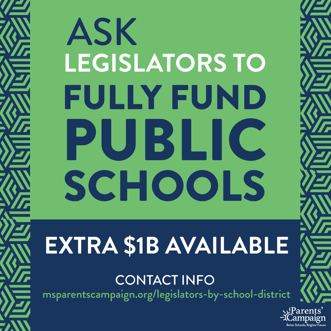 ParentsCampaign's tweet photo. This is our best chance for full funding of public schools in a very long time. For years, we’ve been told we can’t afford it but that is no longer true. Please call your legislators right away & ask them: HAVE YOU FULLY FUNDED OUR PUBLIC SCHOOLS YET?
#msleg #WeLovePublicSchools https://t.co/FU1nfiiZxs