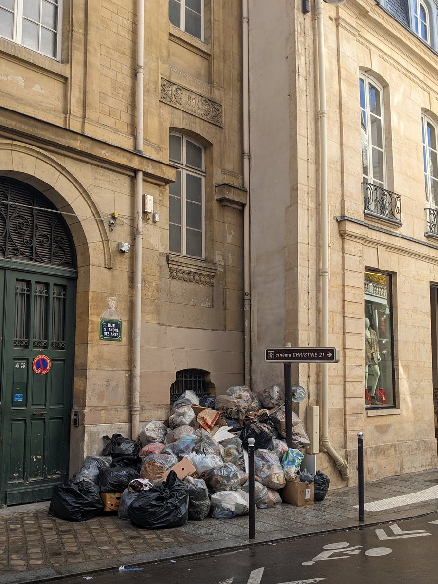 Even the rubbish in Paris is chic