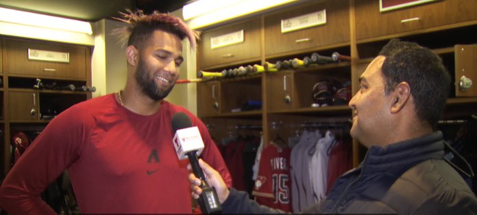 Ivan Valenzuela (@ivanval20taz) on Twitter photo Que tienen que ver Daddy Yankee, Los Huevos rancheros y Jennifer López con el jardinero de los <a href="/Dbacks/">Arizona Diamondbacks</a> Lourdes Gurriel Jr.? No te pierdas la entrevista exclusiva esta tarde a las 5pm por <a href="/TelemundoAZ/">Telemundo Arizona</a> <a href="/yunitogurriel/">.</a> Que tienen que ver Daddy Yankee, Los Huevos rancheros y Jennifer López con el jardinero de los <a href="/Dbacks/">Arizona Diamondbacks</a> Lourdes Gurriel Jr.? No te pierdas la entrevista exclusiva esta tarde a las 5pm por <a href="/TelemundoAZ/">Telemundo Arizona</a> <a href="/yunitogurriel/">.</a>