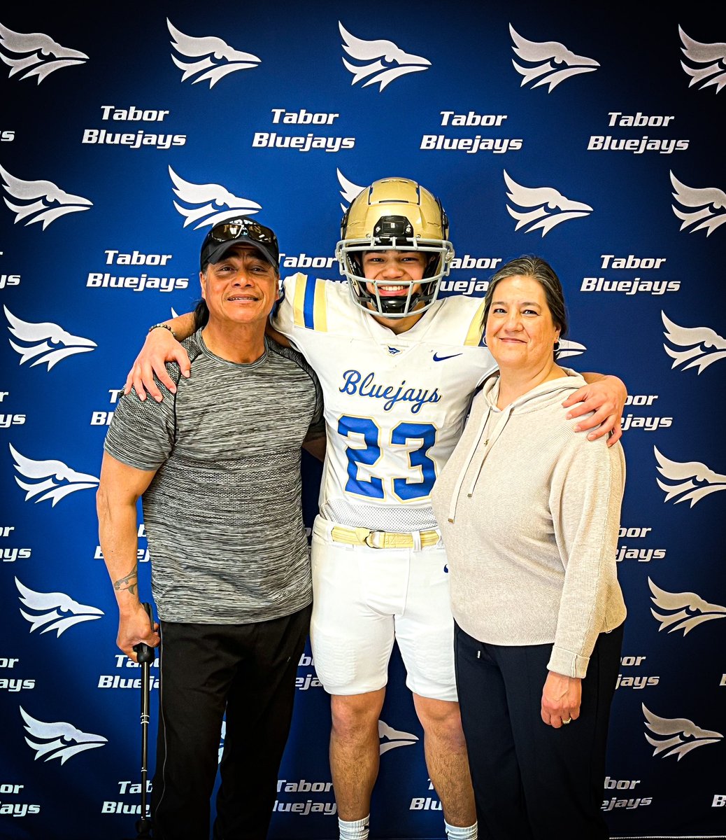 Thank you <a href="/charlesgreener/">Charlie Greener</a> for the amazing hospitality at Tabor! I had a great time and with that being said I’m beyond blessed to receive my 3rd offer from Tabor college!!! @MRHSRams <a href="/RylandSpencer/">Ryland Spencer™</a> <a href="/BrandonHuffman/">Brandon Huffman</a>