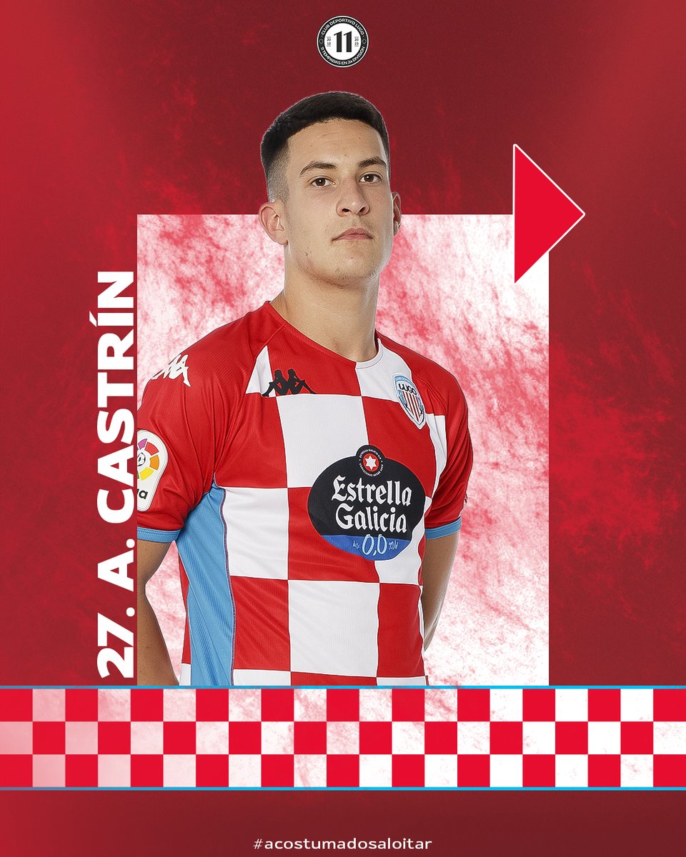 CDeportivoLugo's tweet photo. ⏱️62’ | 1-0 | Trocos no #CDLugo

↘ #Castrín
↗ #Pantic

↘ @gui10____ 
↗ @JR_jose12 

#CartagenaLugo
#ForzaLugo https://t.co/h1tYSMgjQ0