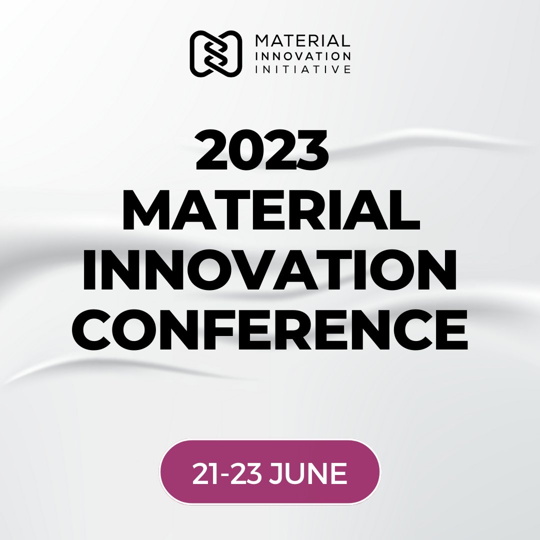 Join us at the Material Innovation Conference 2023 from June 21-23 to experience the latest innovations and insights from the brightest minds in the next-gen materials industry. Click the link to secure your ticket now: bit.ly/Register4MIC20… #MIC2023 #NextGenMaterials