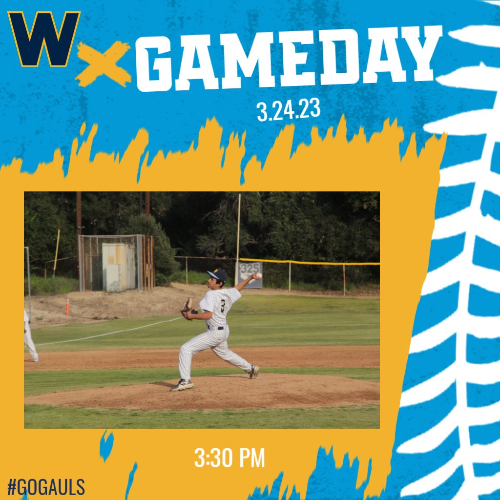 It is FINALLY a beautiful day for some baseball. Our Gauls will be hosting Western Christian today and tomorrow. Today will be considered an away game for Webb and tomorrow will be our home game. 3:30 PM is first pitch today! Tomorrow game time is 10:00 AM. #gogauls ⚾