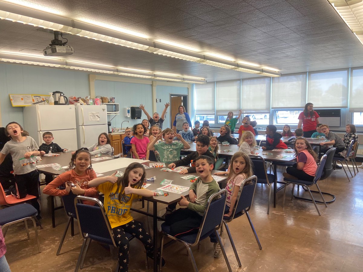 March PBIS/ROCKS winners play Spring Bingo!  We had a great time!
#weschools