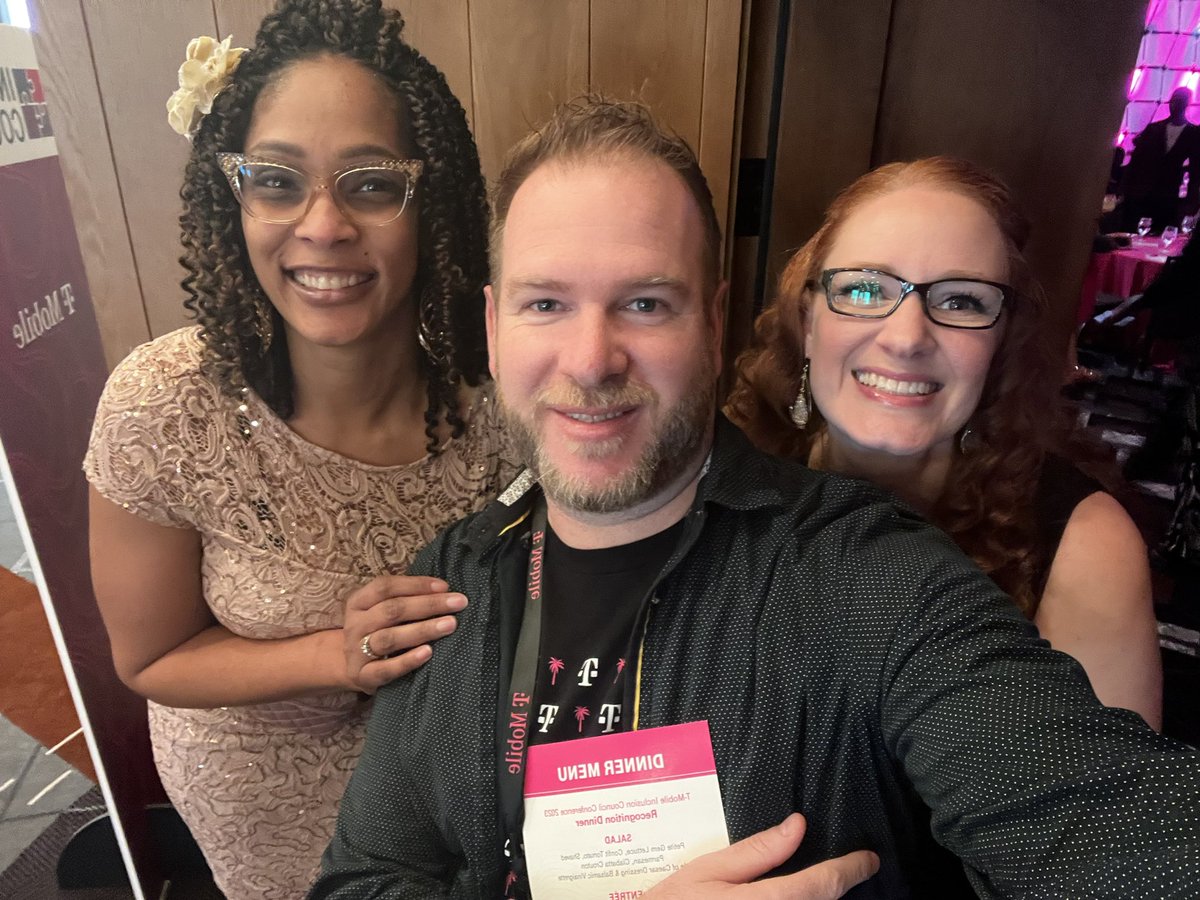 MJnFla's tweet photo. Thankful for amazing support from Elvira and Stu! They always give our South FL DE&I chapter the most love and guidance, I always look forward to our connects. Thank you both for everything you do for us! #InclusionConference https://t.co/z8kWXamspV