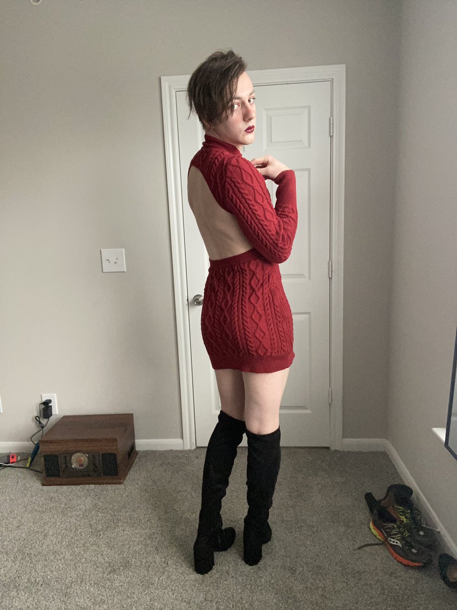 abysshole1's tweet photo. Nice spicy dinner outfit
#trans #mtf #lgbt #nsfw #fashion https://t.co/S6z93gugLt