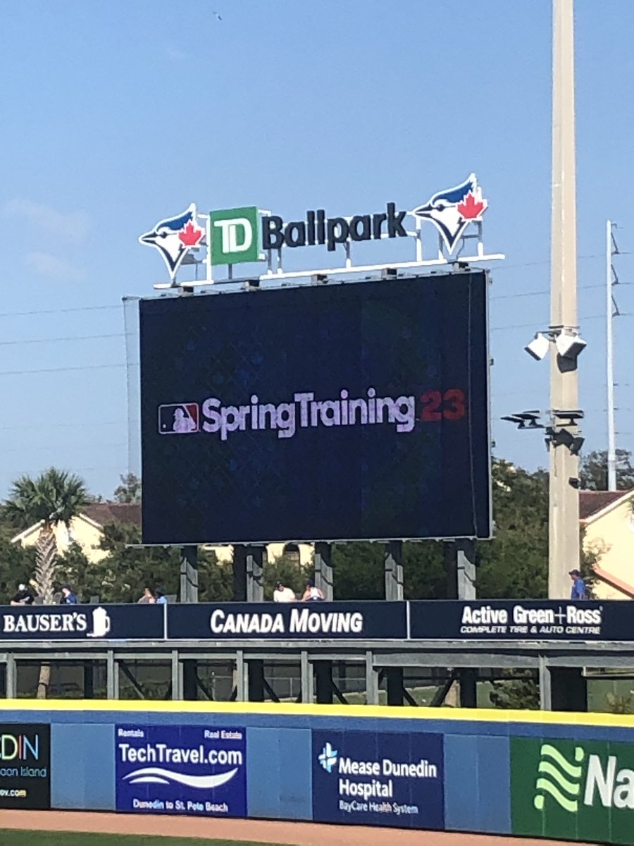 ElaineStanley5's tweet image. Last game for us for #SpringTraining2023 …Can I get me a #SpringerDinger please?!?!