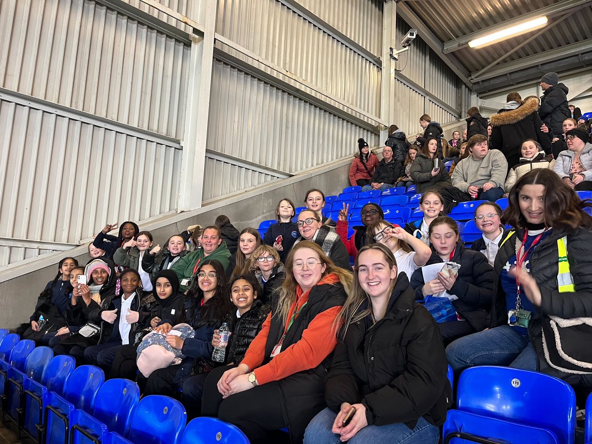 CroxtethC's tweet photo. Having a brilliant time at the Merseyside Derby at Goodison Park @stsilasschool https://t.co/CEbK2tJBGM