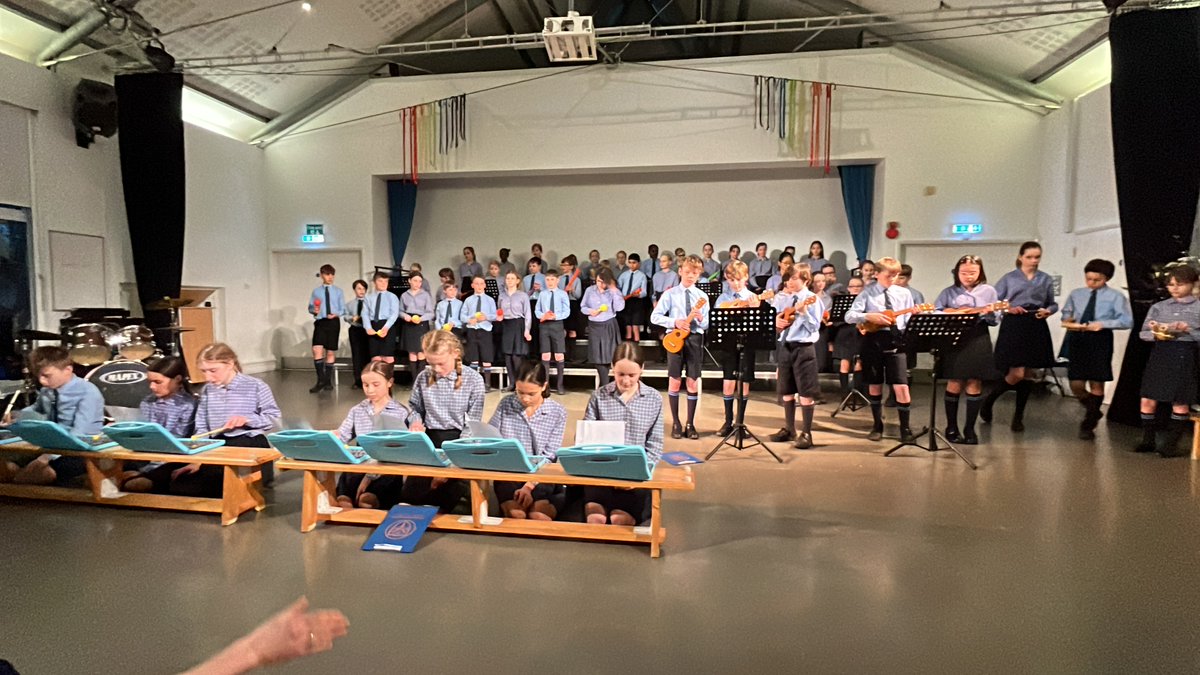The concentration from <a href="/StMargs_Year5/">StMargs Year 5</a> and <a href="/StMargs_Year6/">StMargs Year 6</a> as they performed together <a href="/StMargaretsPrep/">St Margaret's Prep Calne</a> Spring Concert - fifteen different parts! #proud