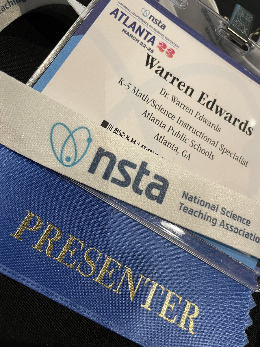 This happened today, twice @NSTA with my colleagues @fpratt_eds @DrLNgubeni @APS_K5Science @apsupdate @SparkyTeach @APSAcademics @WeemsYolanda #apsk5science #nsta23
