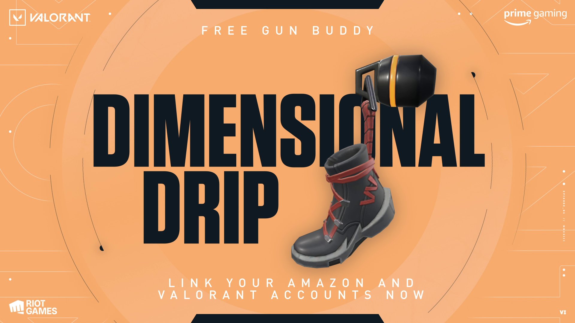 Step in style with the Dimensional Drip Gun Buddy. Exclusively